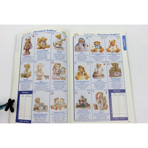 CHERISHED TEDDIES 1999 Collectors Value Guide Book By Checkerbee Publishing - Picture 8 of 10